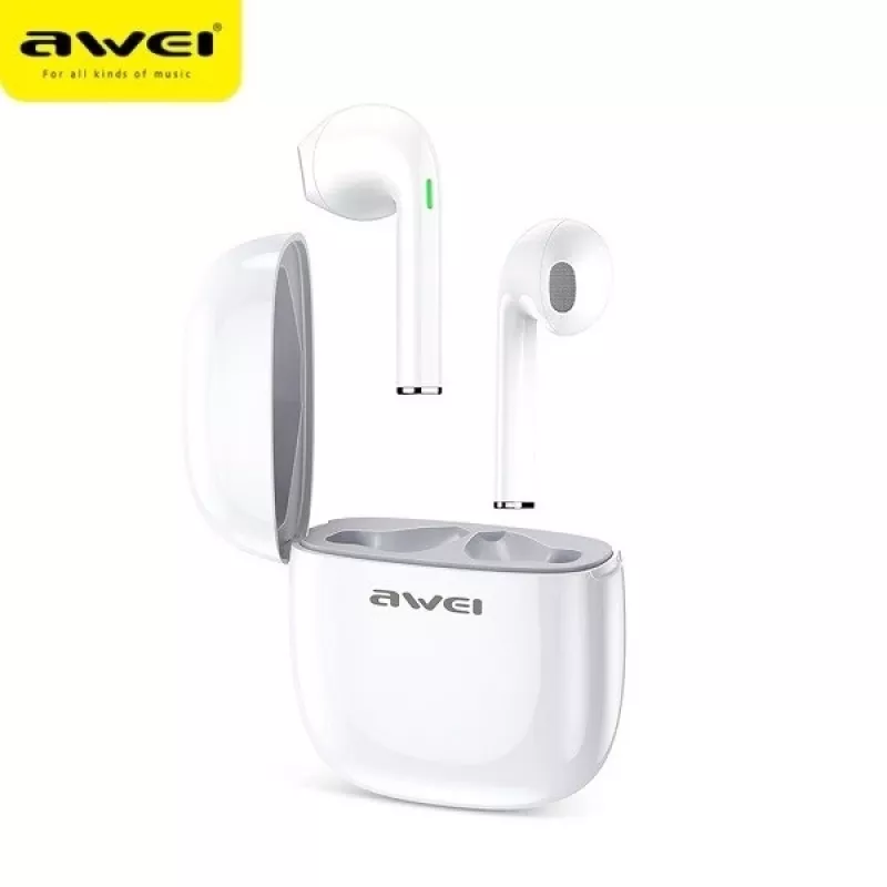 Earphone Awei T28 TWS docking White