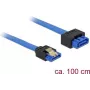 SATA cable DeLOCK 84975 1 m SATA 7-pin Black Blue