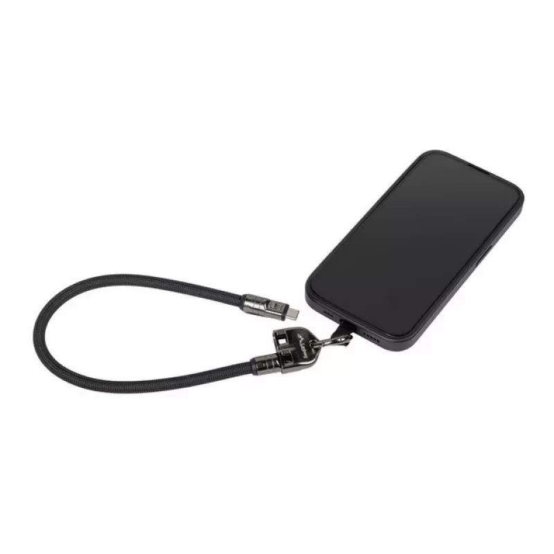 USB-C cable LANBERG CA-CMCM-10LN-0003-BK 0.3 m 240W Black