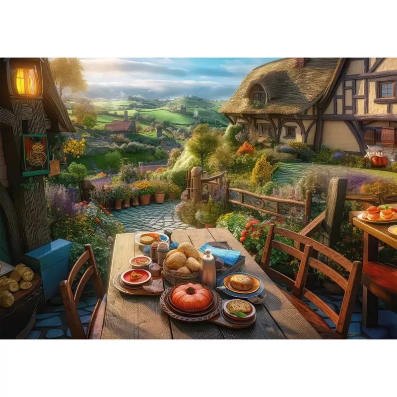 Jigsaw Puzzle Schmidt Spiele Breakfast with a View 1000 pcs, 693 mm width