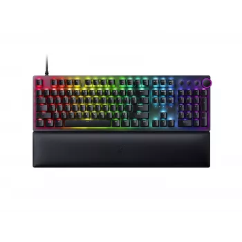 Wired Gaming Keyboard Razer Huntsman V2 — Clicky Purple Optical Switch, RGB LED