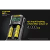 Nitecore UMS2 battery charger Household battery DC Lithium-Ion Nickel-Cadmium