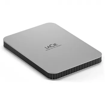 External Hard Drive LaCie Mobile Drive 2022 5TB USB Type-C Silver