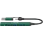 CANYON hub DS-02 4in1 USB-A/C Green