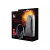 Wired gaming headset GEMBIRD GHS-05-B, circumaural, 20–20000 Hz, 2 m cable, 250 g, black/blue
