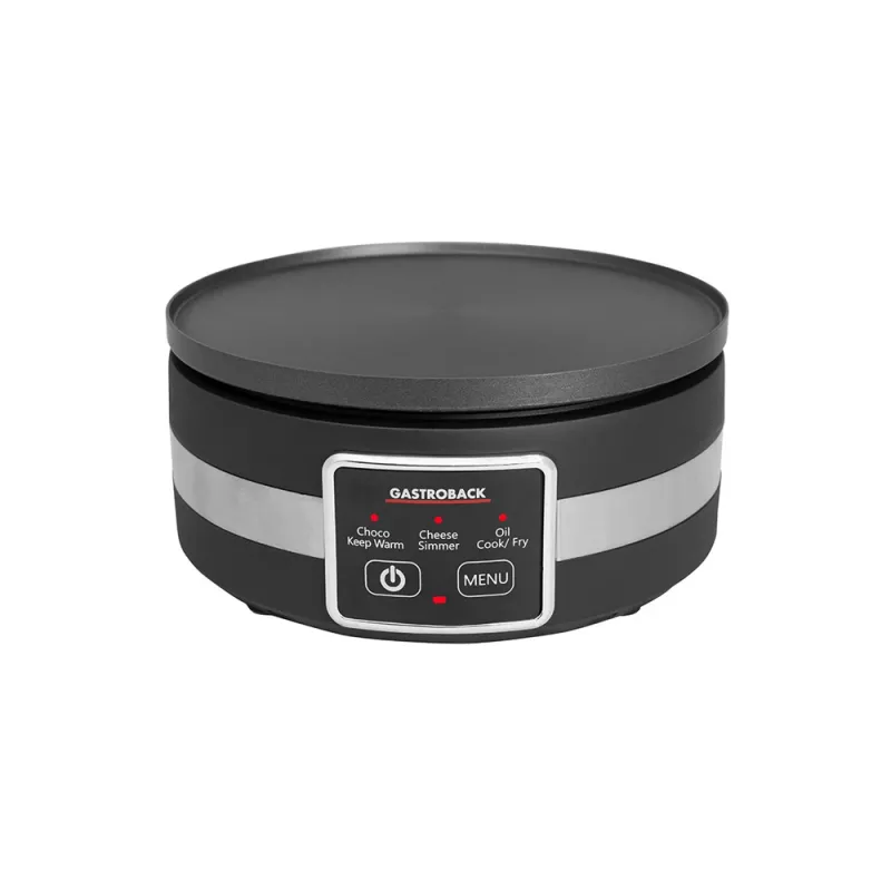 Electric Fondue Gastroback 42568 1.8L 8 Persons Black Stainless Steel