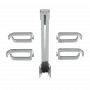 LogiLink - rack cable management bar - Light Grey, RAL 7035 - 1U - 48.3 cm (19)