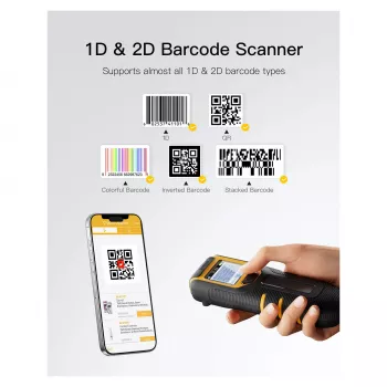 inateck Barcodescanner 47 black [BCST-47_black]