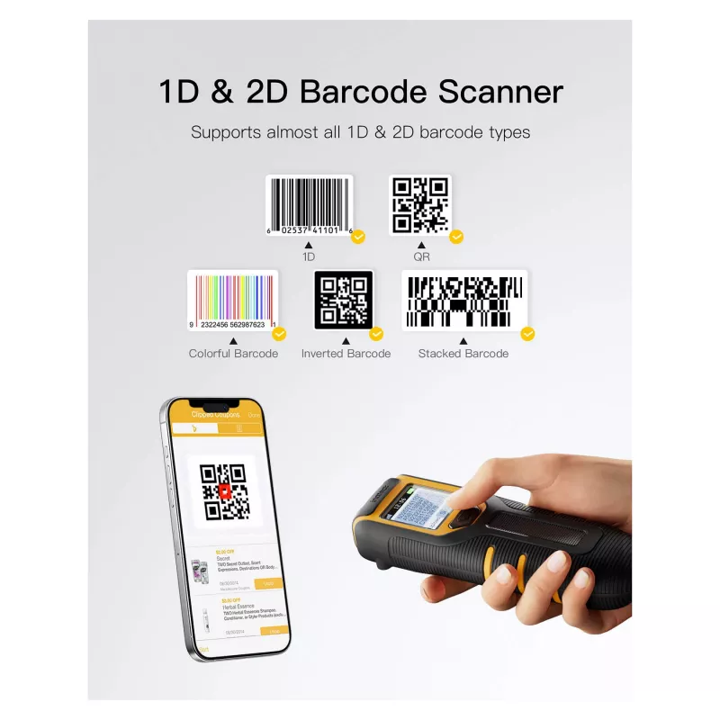 inateck Barcodescanner 47 black [BCST-47_black]