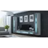 Cama TV stand VIGO NEW 30/180/40 white/grey gloss
