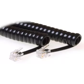 Telephone Cable Microconnect MPK10400 RJ-10 RJ-10 4 m Black