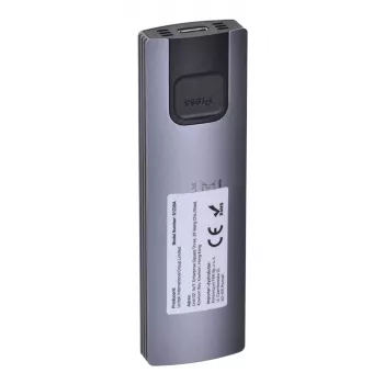 M.2 SSD enclosure Unitek uDrive Grey — M.2 (2230/2242/2260/2280), NVMe/SATA III, USB-C 10 Gbit/s, aluminium