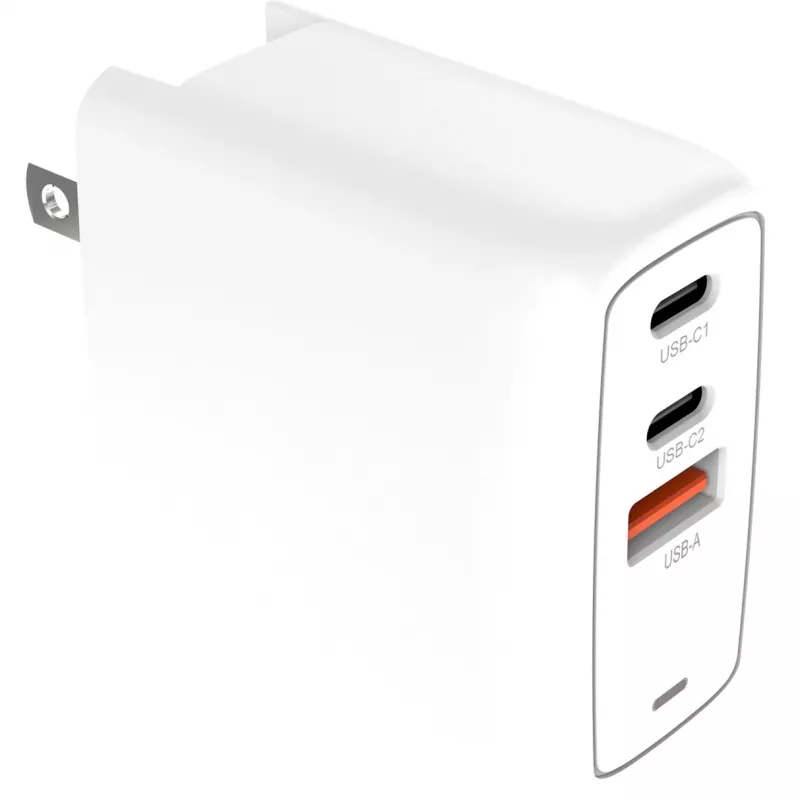 Charger Creative Labs 67W GaN 1x USB-A 2x USB-C PD — 67W total output, GaN technology