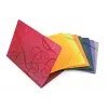Folder with rubbers Forpus Barocco, A4, plastic, red