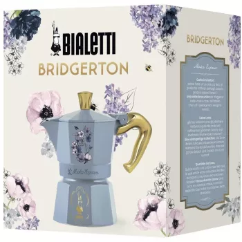 Bialetti Moka Express Bridgerton 3TZ (150 ml) Blue