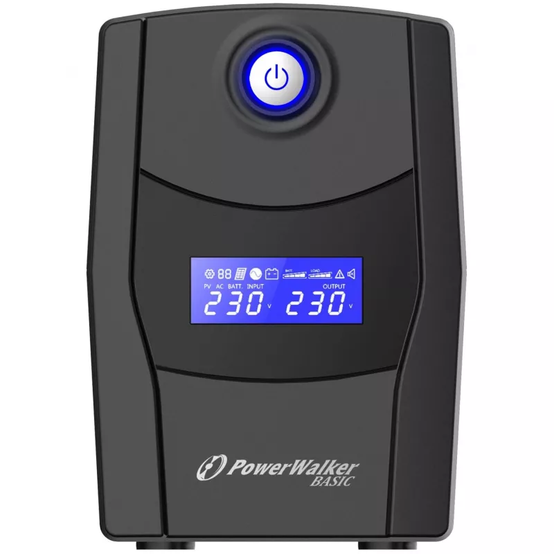 PowerWalker VI 800 STL Line-Interactive 800VA 2AC-Outputs Tower Black Uninterruptible Power Supply (UPS) (10121073)
