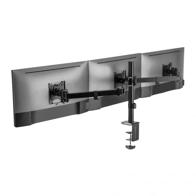 Monitor mount SBOX LCD-352/3-2 for 13–27 inch screens, 3 arms, max 9 kg per arm, VESA 100x100
