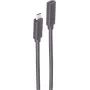 ShiverPeaks SHVP BS13-44015 - USB 3.2 Cable C Plug to Socket 0.5 m - Cable - Digital/Data (BS13-44015)