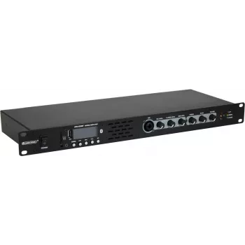 Mixer amplifier Omnitronic EPA-100BT 100W with Bluetooth — 2-channel public address mixer amplifier