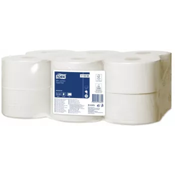 Toilet paper Tork Universal Mini Jumbo T2, 2 layers, 9.1cm x 150m, white 12 pcs