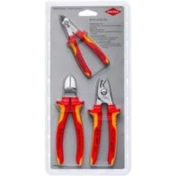 Knipex Super-Knirps® 00 31 30 BK V02 Zangen-Set (00 31 30 BK V02)