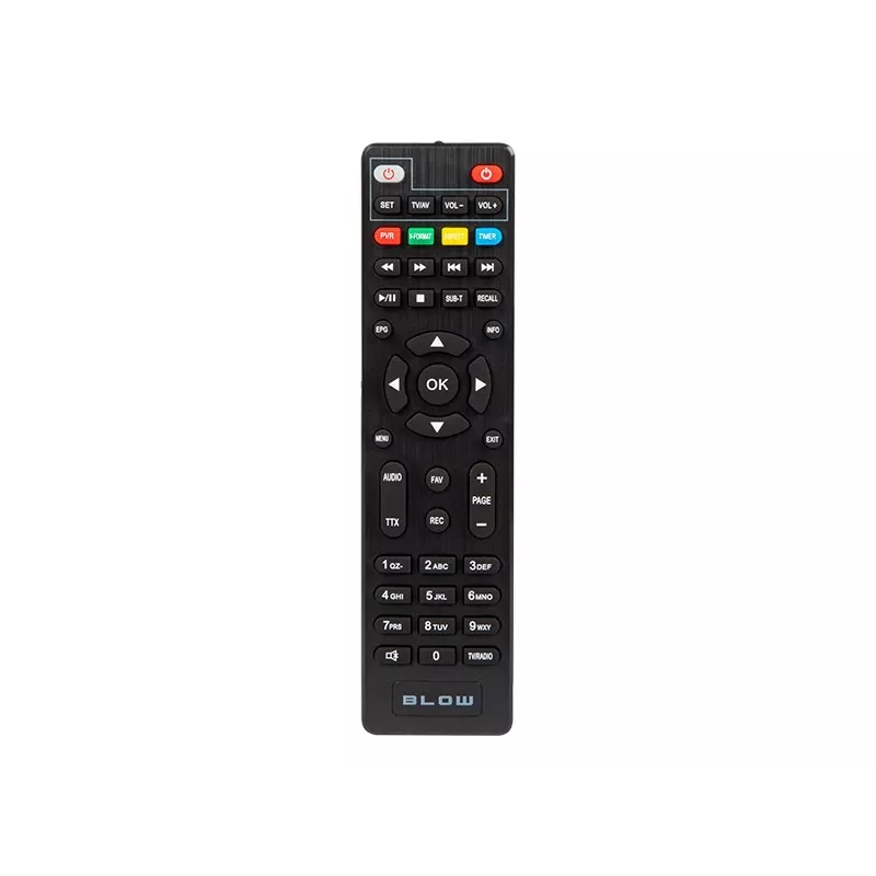 Digital TV tuner BLOW 4625FHD DVB-T2 H.265 terrestrial receiver, HDMI, USB, SCART, Ethernet, S/PDIF