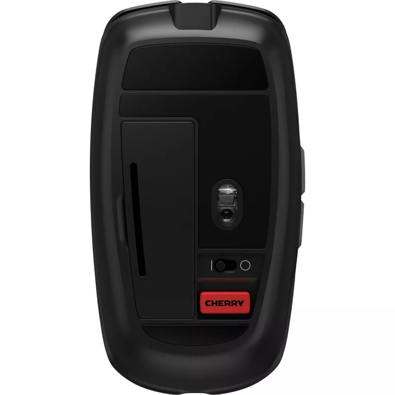 CHERRY Stream Desktop Recharge keyboard Mouse included Universal RF Wireless AZERTY Belgian Black