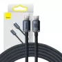 USB cable Baseus CAJY000701 2 m USB C Black 0.48 Gbit/s