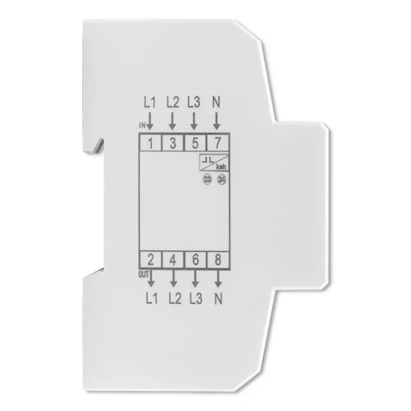 Three-phase electronic meter QOLTEC 50992 400V 100A