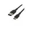 Braided USB-C USB-A 3m Black