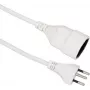 VALUE Extension Cable Type J CH. M/F. White 3.0m - Cable - Extension Cable