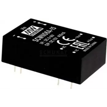Power adapter/inverter MEAN WELL SCWN06C-03, input 36–72V, output 6W