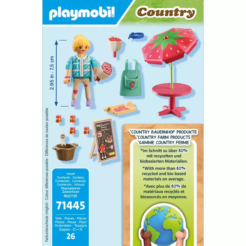 Playmobil Country Homemade Strawberry Jam Stall