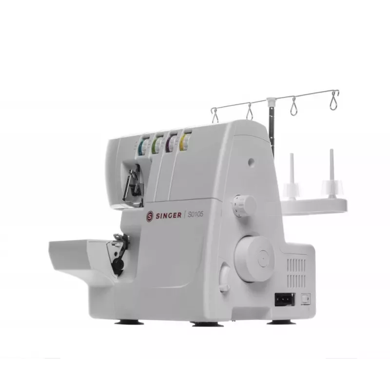 Overlock sewing machine SINGER S0105 Electric White