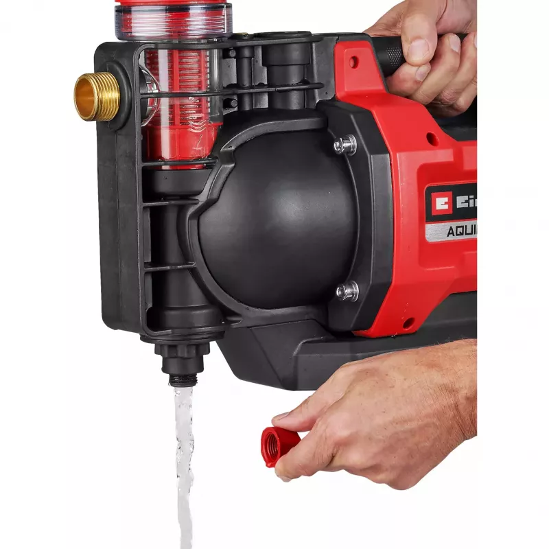 Garden pump EINHELL AQUINNA 18/30 F LED AUTOMATIC — cordless 3000 l/h, 28 m head