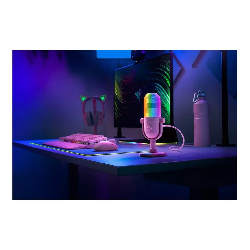 Razer Seiren V3 Chroma Pink PC microphone
