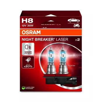 Headlight Bulb Ledvance Night Breaker Laser H8 12V 35W PGJ19-1