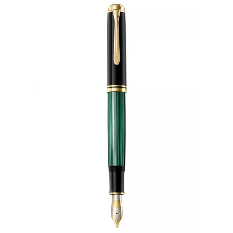 Pelikan Souverän 1000, Schwarz, Grün, Medium, Beidhändig, Deutschland, 1 Stück(e)