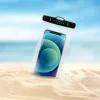 Protective waterproof universal mobile phone case FIXED Fixed Float — Black, universal fit, waterproof sleeve