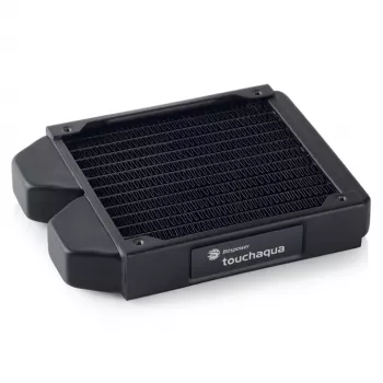 Radiator 120mm BitsPower Tarasque BPTA-NLSS120-F2PB — single 120mm fan slim radiator