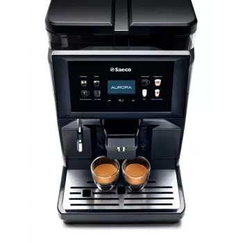 Fully-automatic coffee machine Saeco AURORA M2 — 1900W, 4 L water tank, 1.2 kg beans hopper, built-in grinder & milk frother, TFT touch display