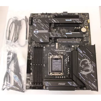 Motherboard MSI Z890 GAMING PLUS WIFISO — refurbished, used, only backpanel included