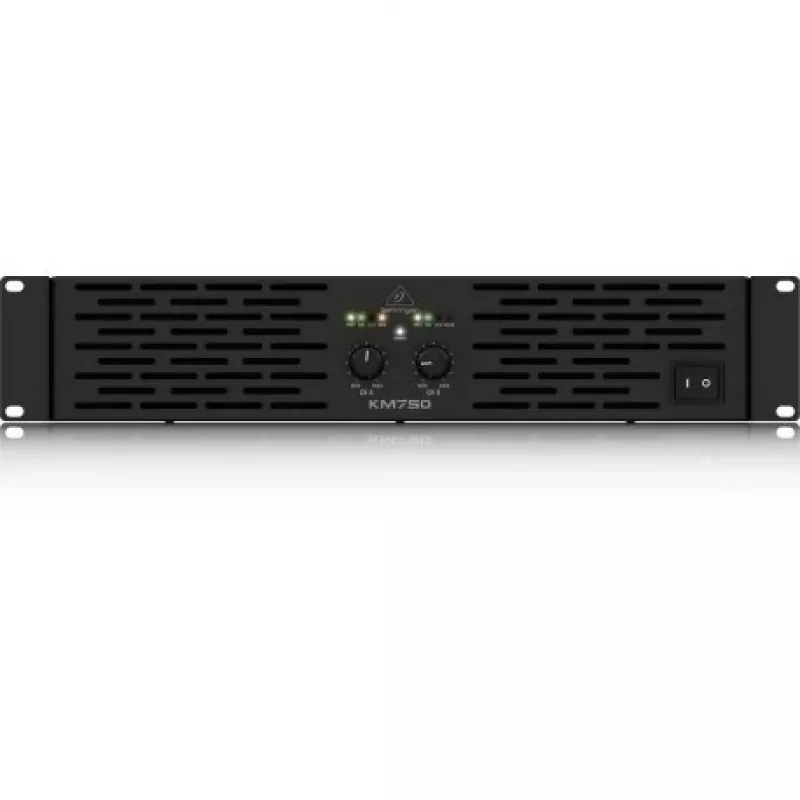Behringer KM750 audio amplifier 2.1 channels Black