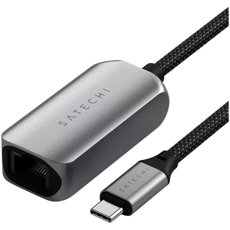Satechi USB-C adapter (1x USB-C plug 1x Gigabit LAN (1/2.5 Gbit/s)) ST-AE25M