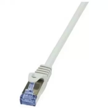 Networking Cable LogiLink Cat6a S/FTP RJ-45 1m Grey