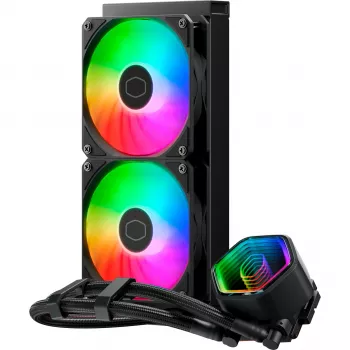 Cooler Master MasterLiquid 240 Core II Processor Liquid cooling kit 4.72 (12 cm) Black