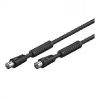Wentronic 50728 Coaxial Cable Black