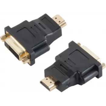 Connector S/CONN HDMI - DVI-D Black CO 77400 ShiverPeaks