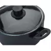 Saucepan BALLARINI 75002-921-0 Round Black Aluminium 24 cm