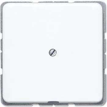 Wall switch plate JUNG CD 590 A WW White, Duroplast, conventional design